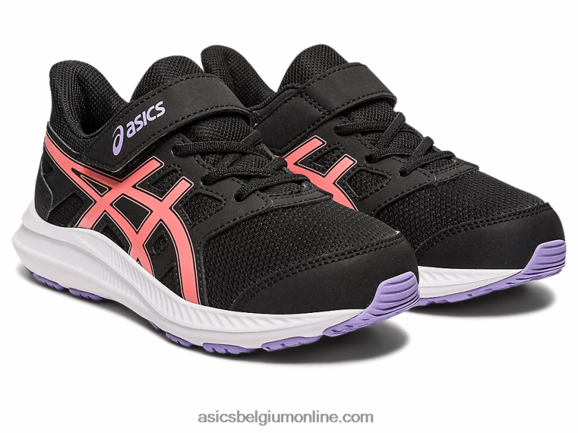 schok 4 kleuterschool V6HXR24274 zwart/papaja Asics