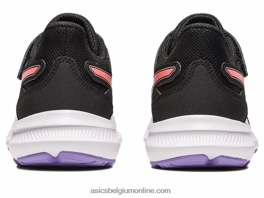 schok 4 kleuterschool V6HXR24274 zwart/papaja Asics