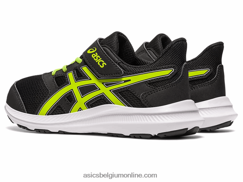 schok 4 kleuterschool V6HXR24275 zwarte/limoenschil Asics