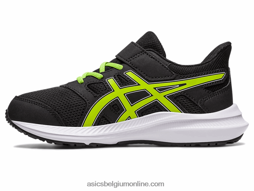 schok 4 kleuterschool V6HXR24275 zwarte/limoenschil Asics