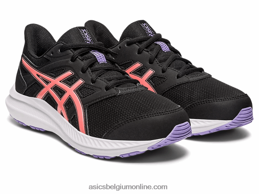 schok 4 lagere school V6HXR24251 zwart/papaja Asics