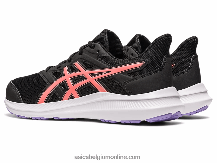 schok 4 lagere school V6HXR24251 zwart/papaja Asics