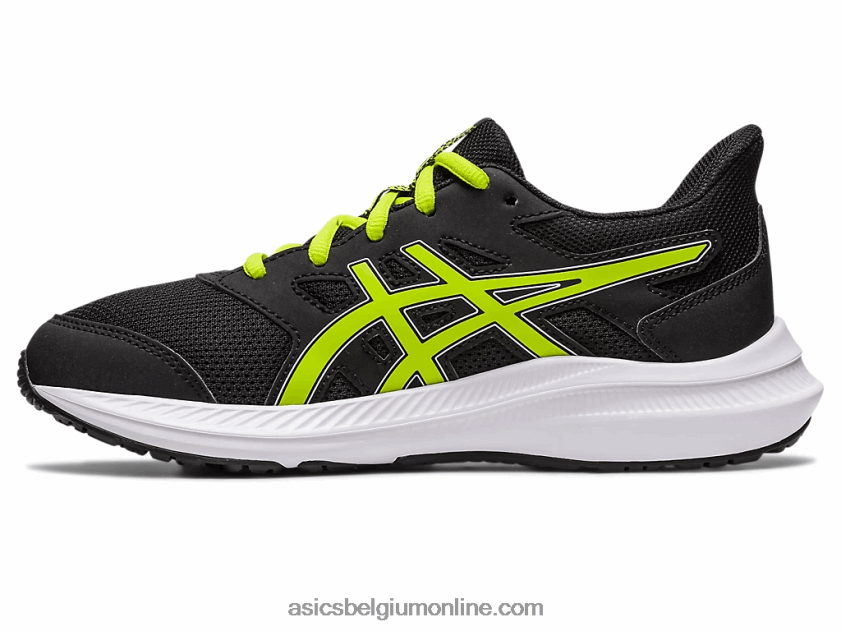 schok 4 lagere school V6HXR24268 zwarte/limoenschil Asics