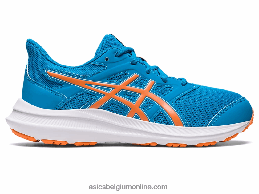 schok 4 lagere school V6HXR24270 eilandblauw/sunperzik Asics