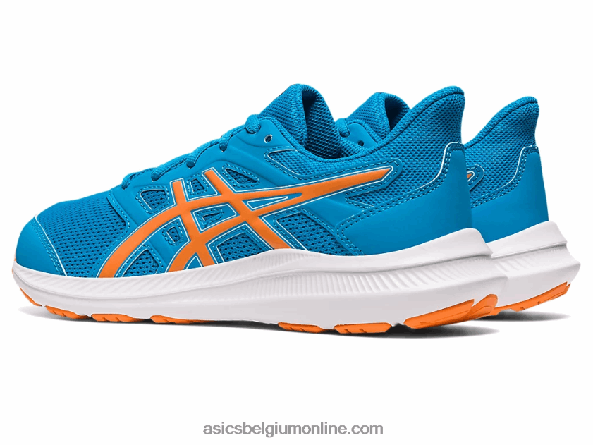 schok 4 lagere school V6HXR24270 eilandblauw/sunperzik Asics