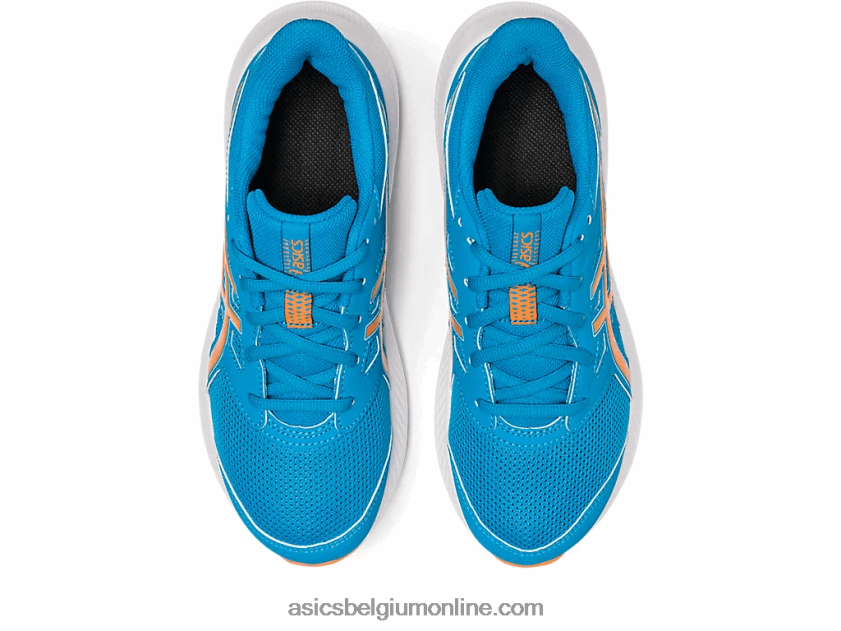 schok 4 lagere school V6HXR24270 eilandblauw/sunperzik Asics