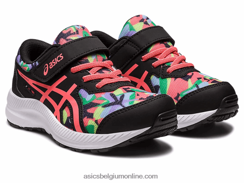 strijd 8 pre-school V6HXR24249 zwart/papaja Asics