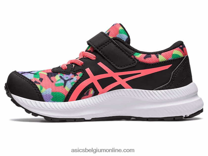 strijd 8 pre-school V6HXR24249 zwart/papaja Asics