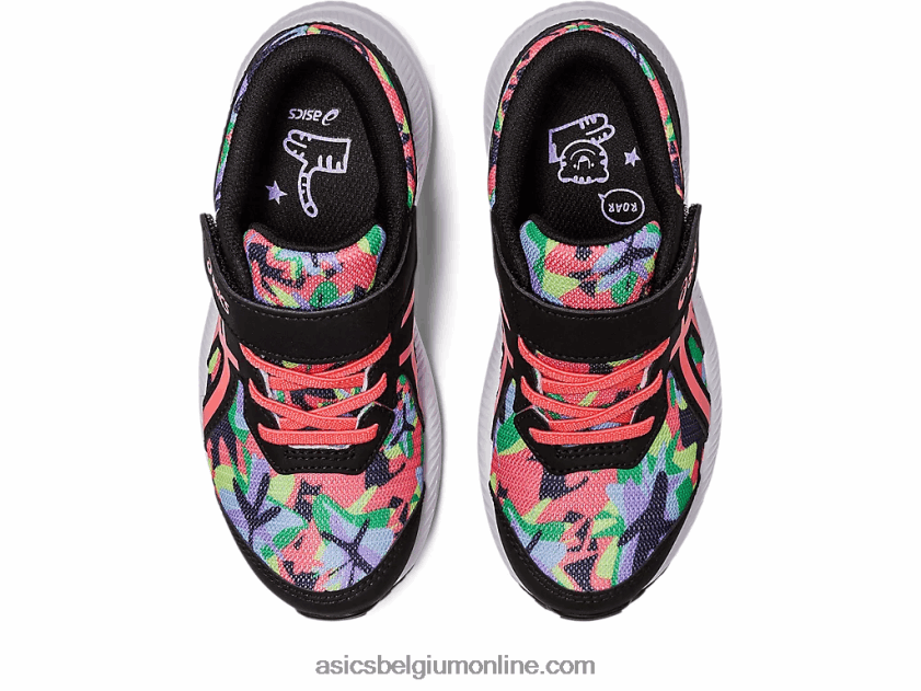strijd 8 pre-school V6HXR24249 zwart/papaja Asics