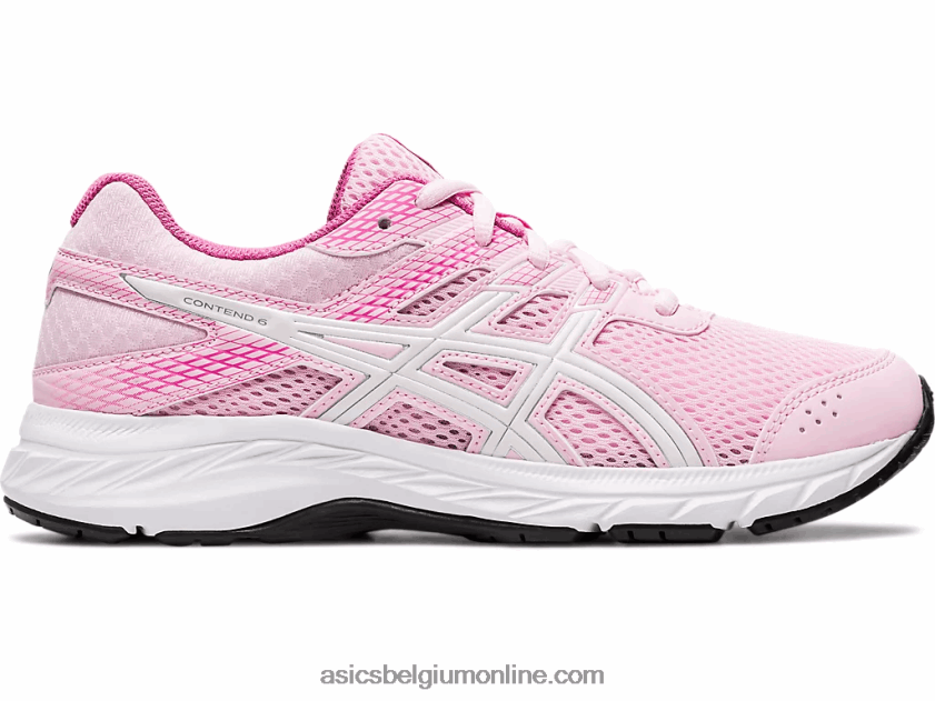 strijden met de 6e klas V6HXR24566 suikerspin/wit Asics