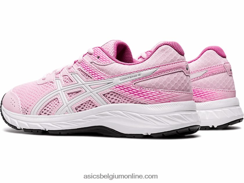 strijden met de 6e klas V6HXR24566 suikerspin/wit Asics