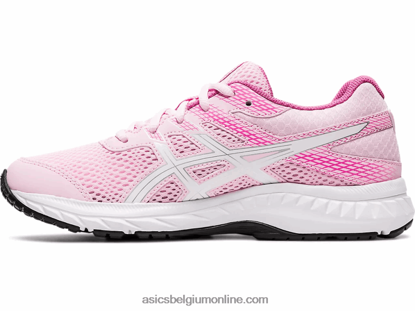 strijden met de 6e klas V6HXR24566 suikerspin/wit Asics