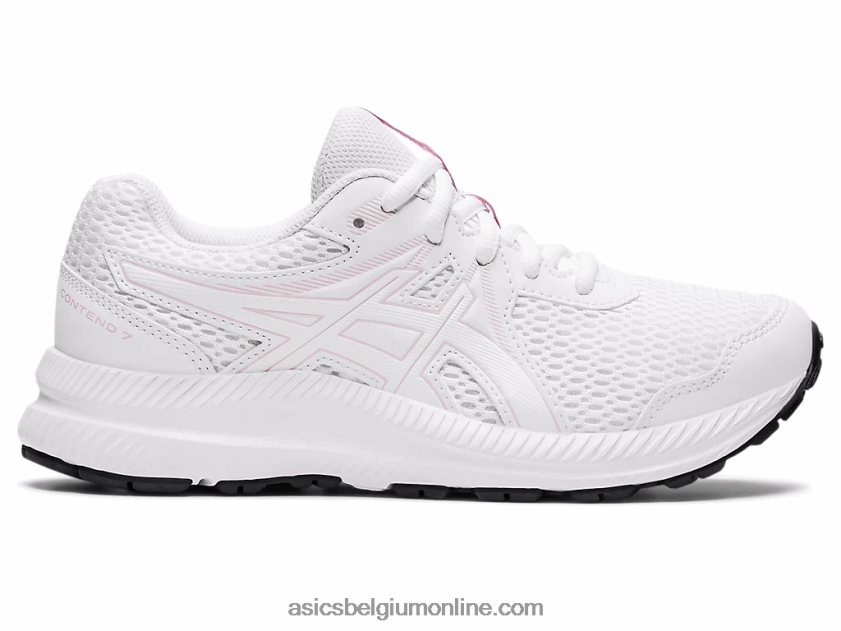 strijden met de 7e klas V6HXR24472 wit/nauwelijks roze Asics