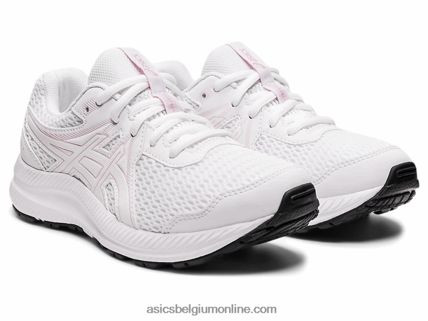 strijden met de 7e klas V6HXR24472 wit/nauwelijks roze Asics