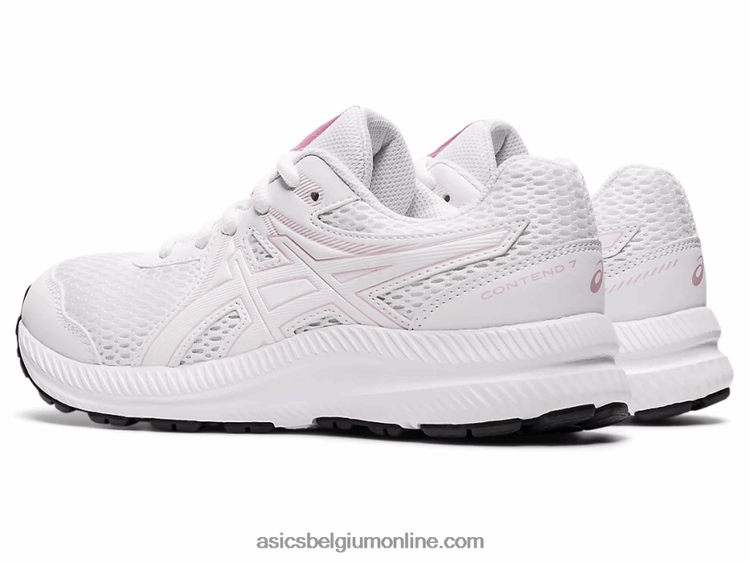 strijden met de 7e klas V6HXR24472 wit/nauwelijks roze Asics