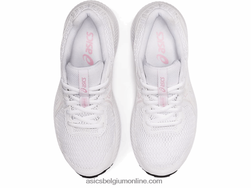 strijden met de 7e klas V6HXR24472 wit/nauwelijks roze Asics