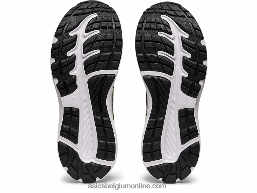 strijden met de 7e klas V6HXR24486 zwart/gevarengroen Asics
