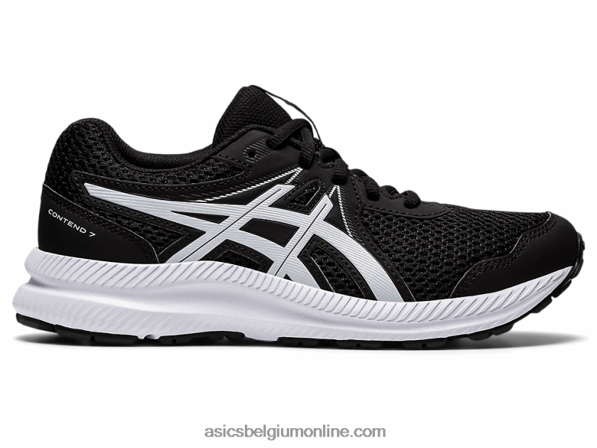 strijden met de 7e klas V6HXR24542 zwart wit Asics