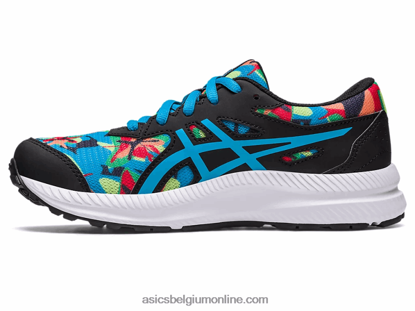 strijden met groep 8 V6HXR24256 zwart/eilandblauw Asics