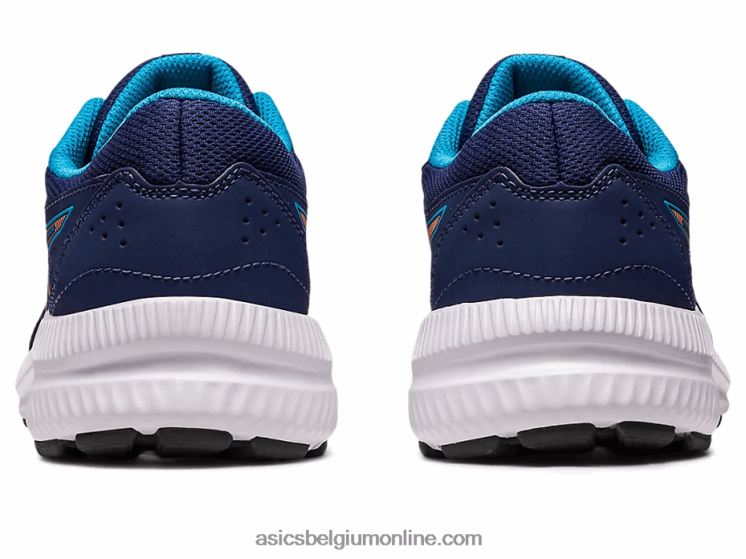 strijden met groep 8 V6HXR24286 indigo blauw/zon perzik Asics