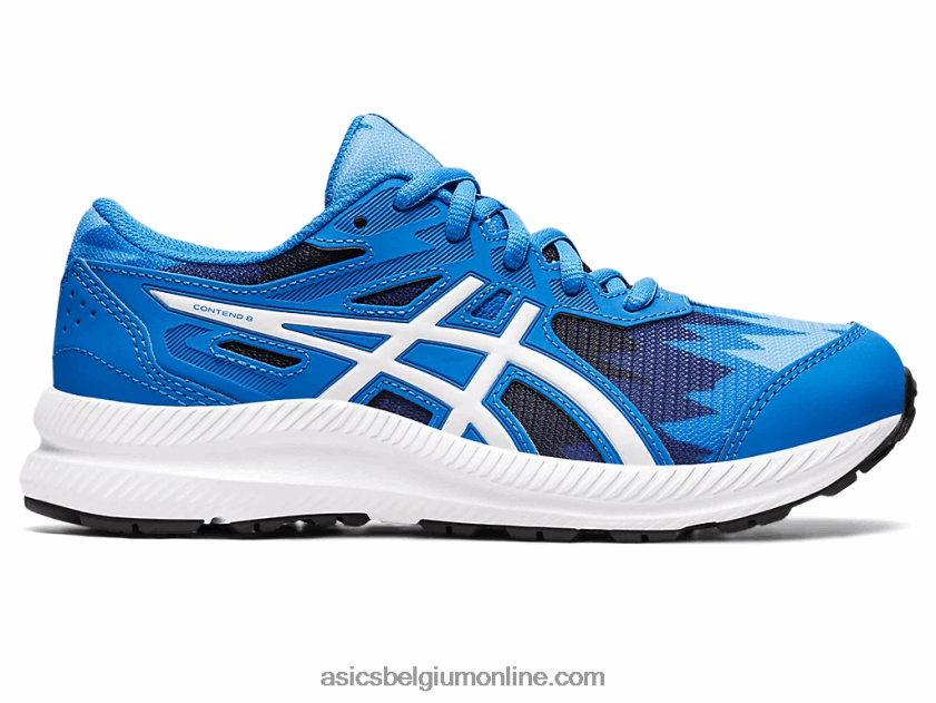strijden met groep 8 V6HXR24345 elektrisch blauw/wit Asics