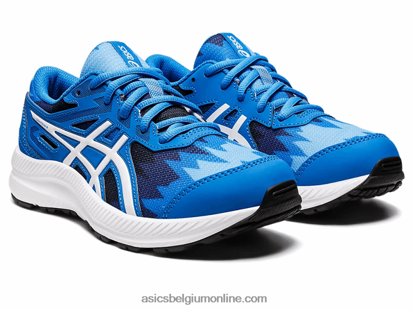 strijden met groep 8 V6HXR24345 elektrisch blauw/wit Asics