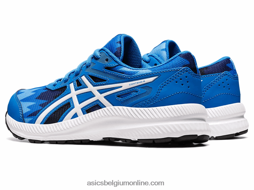 strijden met groep 8 V6HXR24345 elektrisch blauw/wit Asics