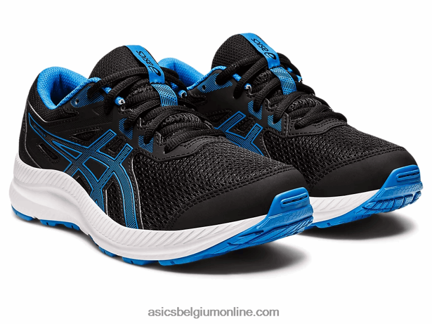strijden met groep 8 V6HXR24394 zwart/elektrisch blauw Asics
