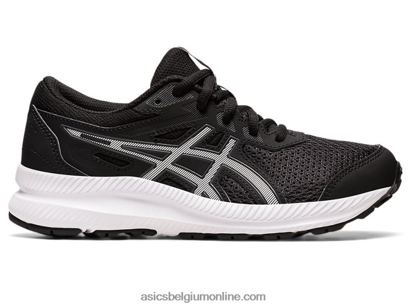 strijden met groep 8 V6HXR24395 zwart wit Asics