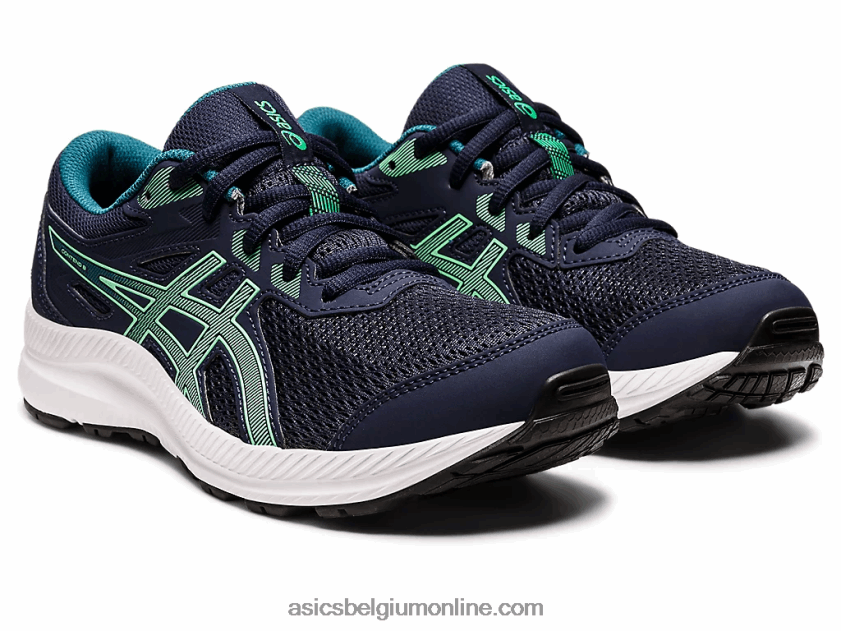 strijden met groep 8 V6HXR24397 middernacht/nieuw blad Asics