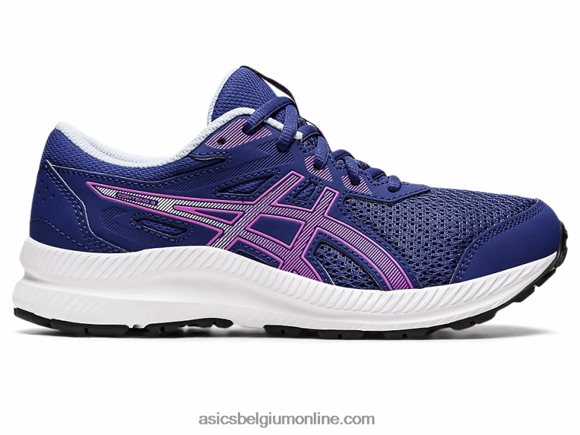 strijden met groep 8 V6HXR24399 duikblauw/orchidee Asics