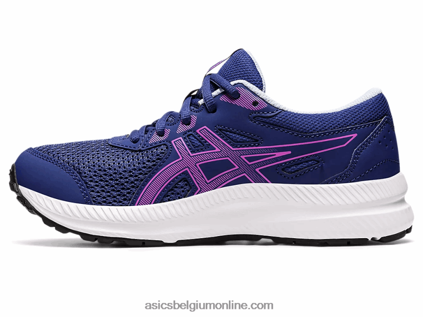 strijden met groep 8 V6HXR24399 duikblauw/orchidee Asics