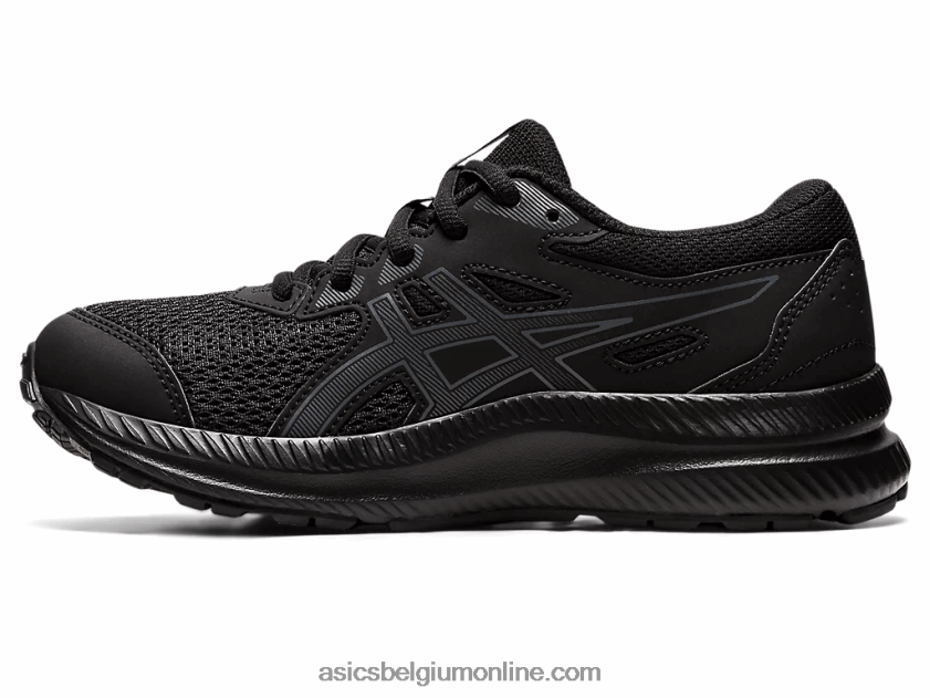 strijden met groep 8 V6HXR24402 zwart/draagtas grijs Asics