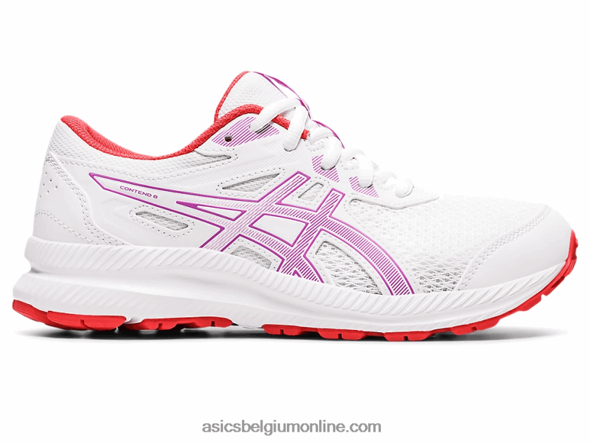 strijden met groep 8 V6HXR24404 wit/orchidee Asics
