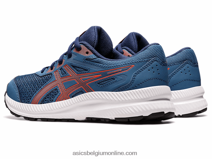 strijden met groep 8 V6HXR24409 azuur/cherrytomaat Asics