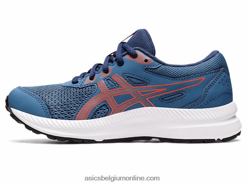 strijden met groep 8 V6HXR24409 azuur/cherrytomaat Asics