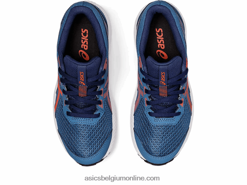 strijden met groep 8 V6HXR24409 azuur/cherrytomaat Asics