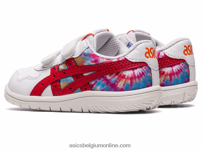 Japanse peutermaat V6HXR24329 wit/klassiek rood Asics