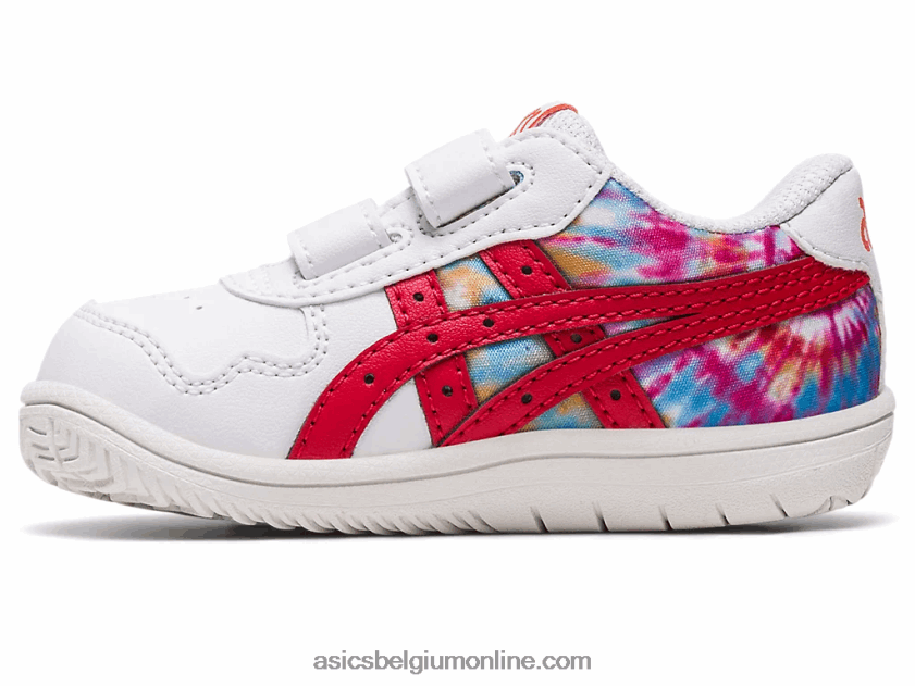 Japanse peutermaat V6HXR24329 wit/klassiek rood Asics