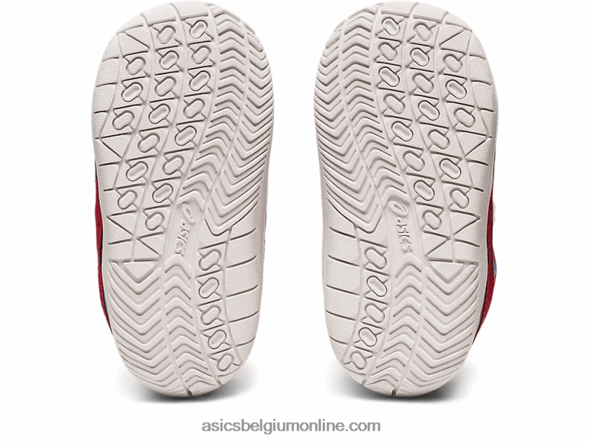 Japanse peutermaat V6HXR24329 wit/klassiek rood Asics