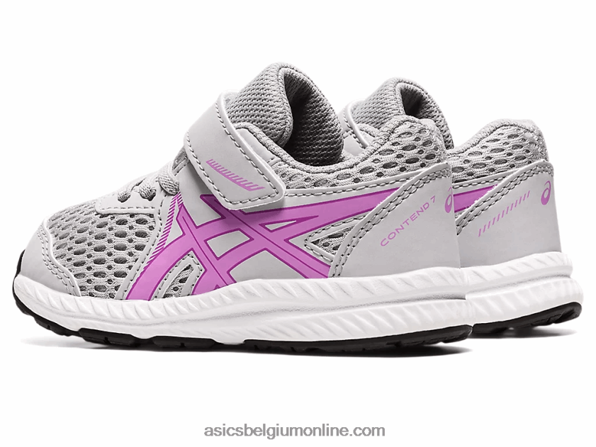 strijd 7 peuter maat V6HXR24387 piemonte grijs/lavendel gloed Asics