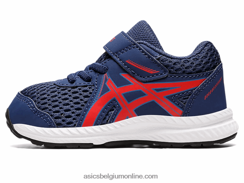 strijd 7 peuter maat V6HXR24390 diepe oceaan/klassiek rood Asics