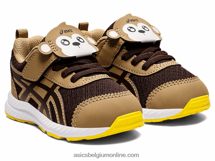 strijd 7 peuter maat V6HXR24483 koffie/koffie Asics