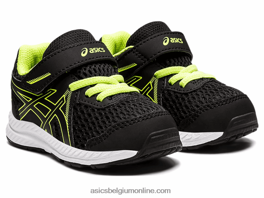 strijd 7 peuter maat V6HXR24485 zwart/gevarengroen Asics