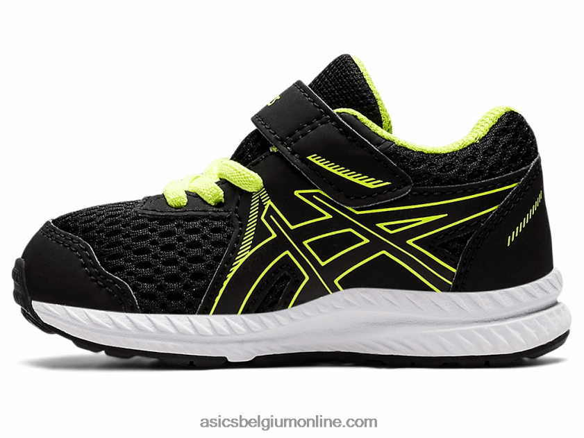strijd 7 peuter maat V6HXR24485 zwart/gevarengroen Asics