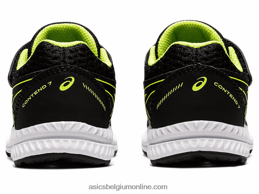 strijd 7 peuter maat V6HXR24485 zwart/gevarengroen Asics