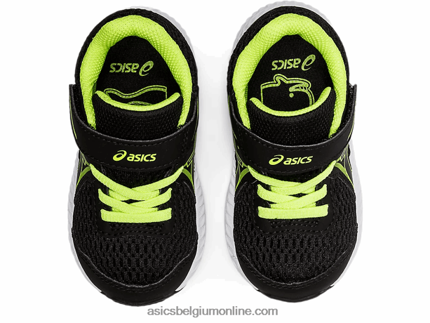 strijd 7 peuter maat V6HXR24485 zwart/gevarengroen Asics