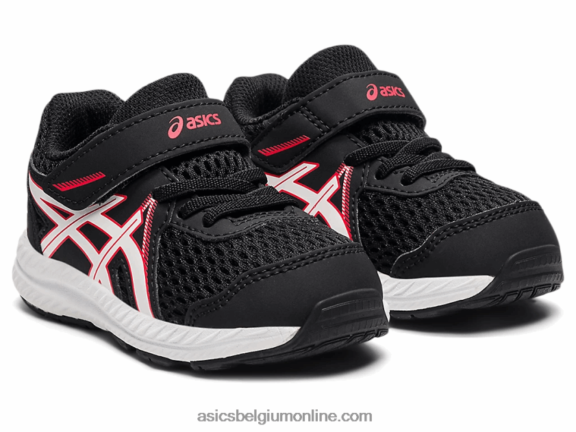 strijd 7 peuter maat V6HXR24523 zwart/elektrisch rood Asics