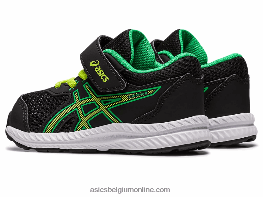 strijd 8 peuter maat V6HXR24316 zwarte/limoenschil Asics