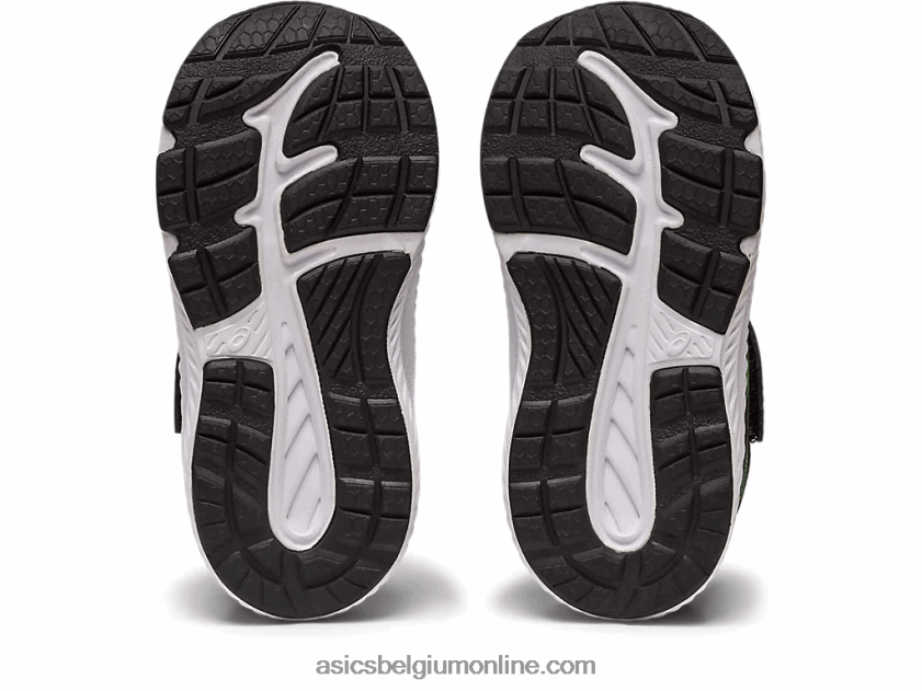 strijd 8 peuter maat V6HXR24316 zwarte/limoenschil Asics